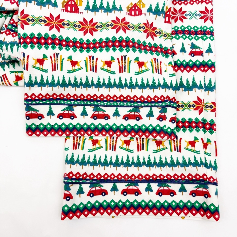 BedHead PJs Festive Fairisle Fair Isle Long Sleeve Classic Stretch Jersey PJ Set - Picture 11 of 16